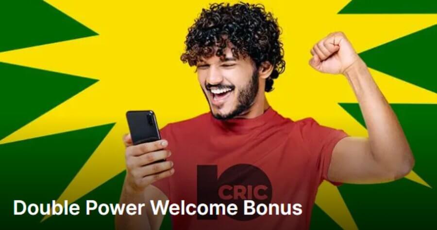 10Cric Welcome bonus for Indian players