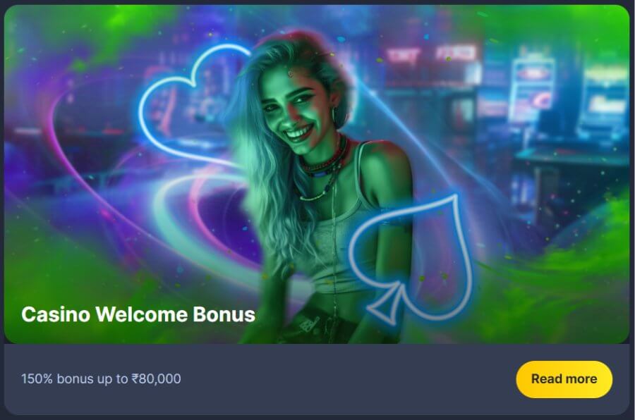 Welcome bonus at Bettilt casino