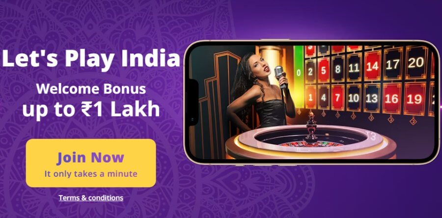 CasinoDays Welcome Offer for Indian players