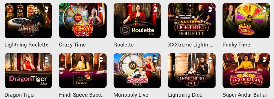 fun88 live casino games india casino review