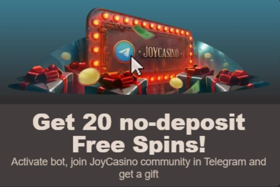 Joy Casino No Deposit Free Spins for Indian players