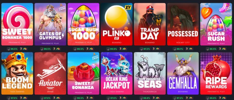 metawin casino slot games india casino review