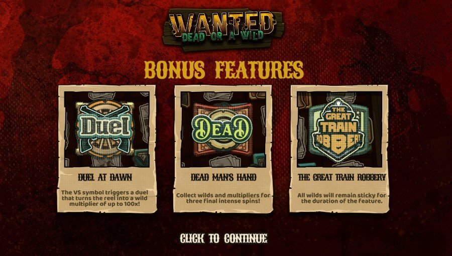 wanted dead or a wild bonus features india casinos